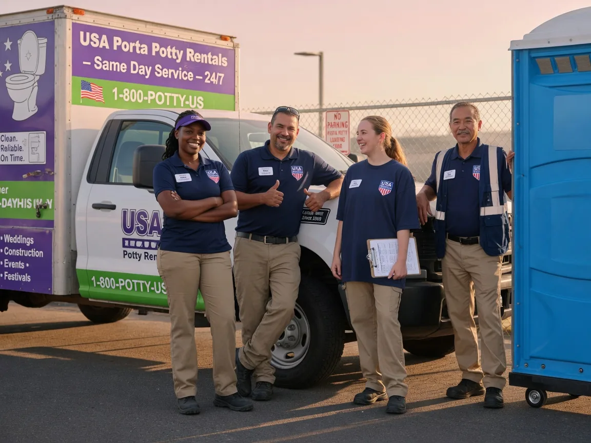 Porta Potty Rental company in Dunlow, WV